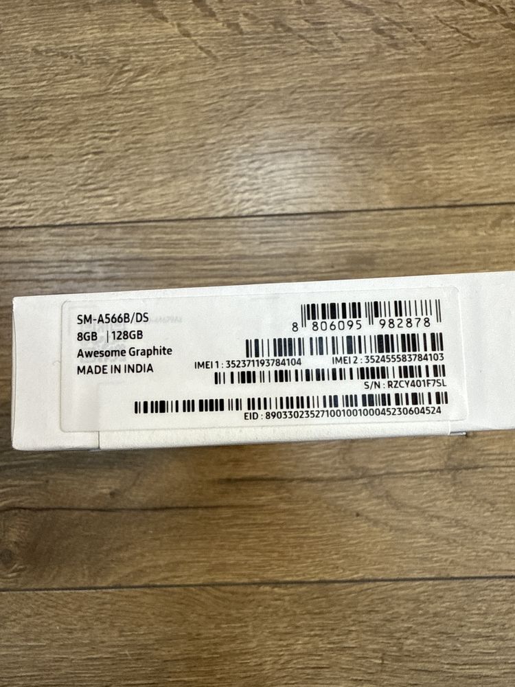Samsung a56’graphite 8/128gb Нов!
