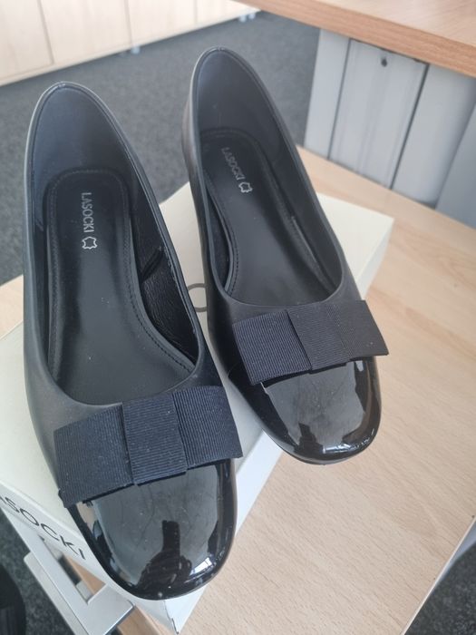 Дамски обувки Lasocki, 40 размер, черни , ток 3.5-4см