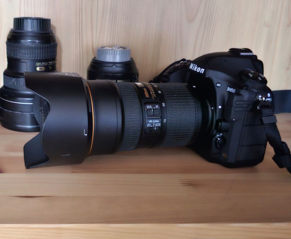 Nikon D850 + 24-70 VR