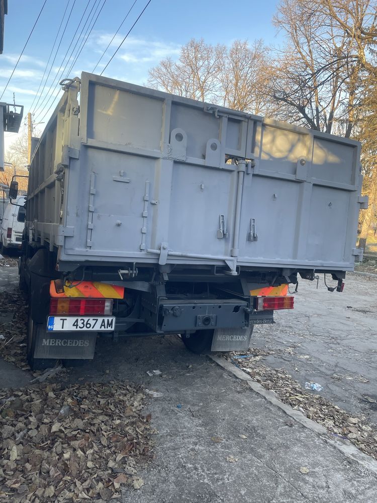 Mercedes 1218 Кран Самосвал