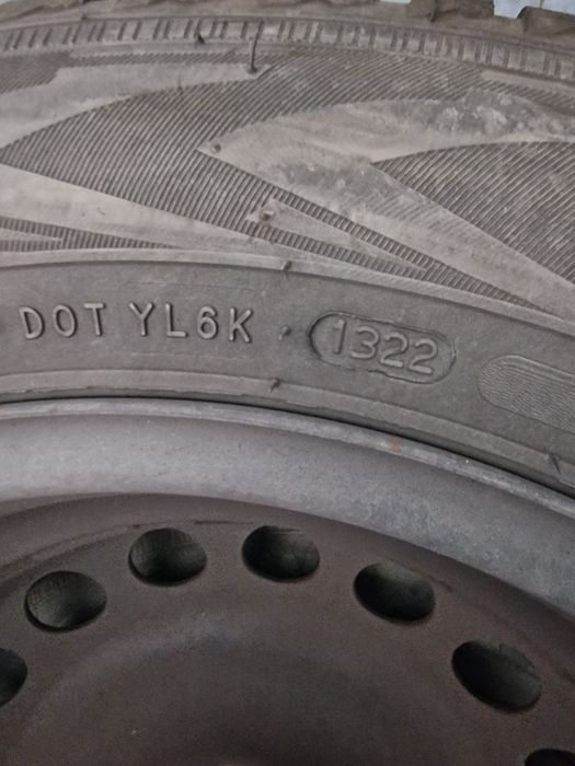 Set jante tabla+anvelope de iarna nokian dot2022