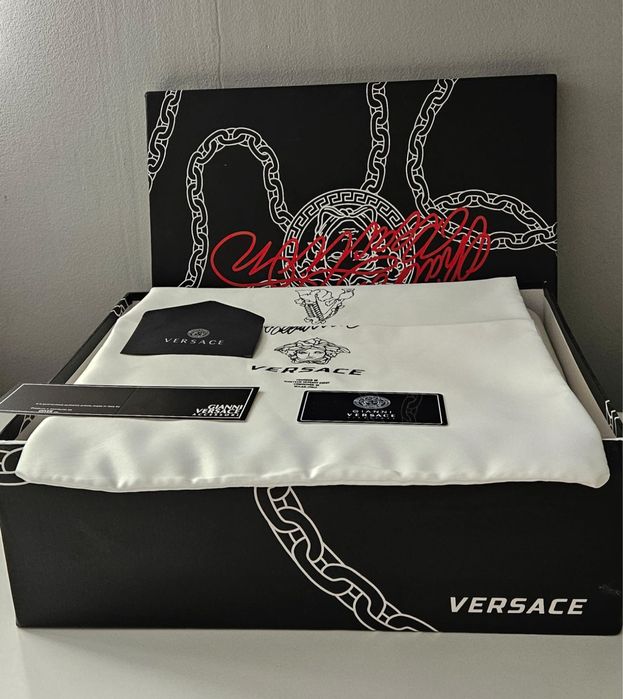 Pantofi sport Versace chain reaction