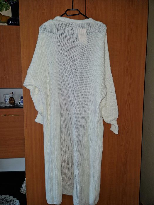 Cardigan  culoare albă