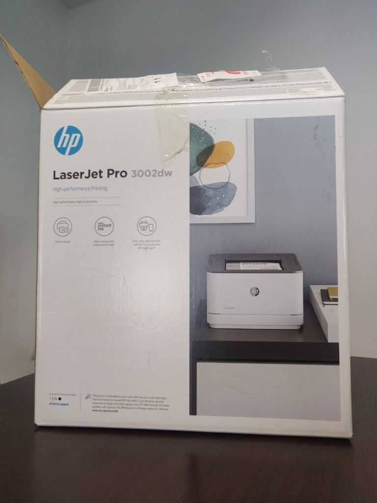 Лазерен принтер - нов HP LaserJet Pro 3002dw