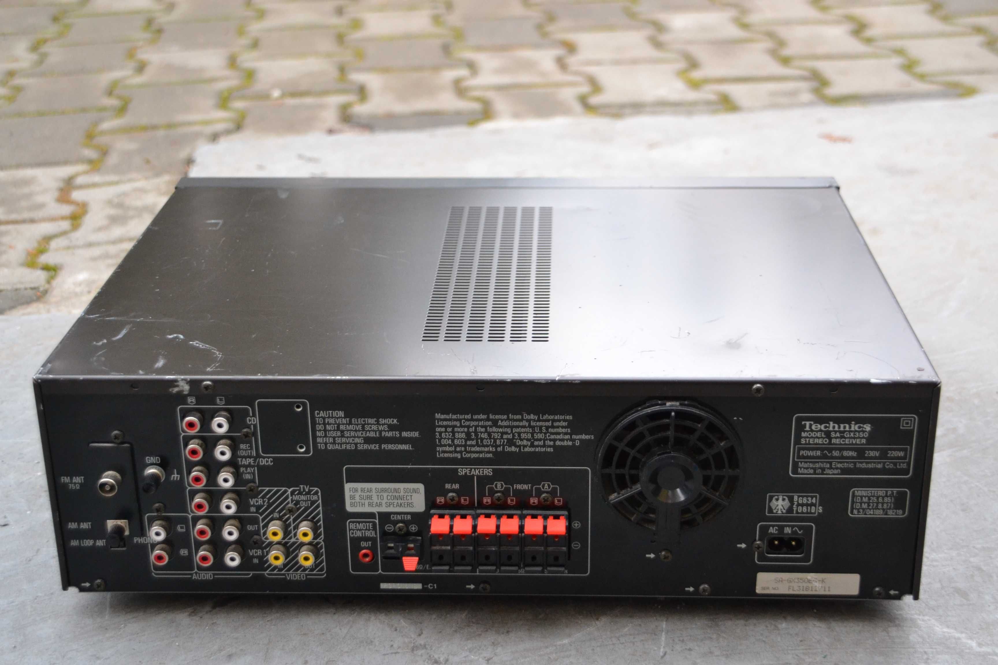Amplificator Technics SA-GX 350