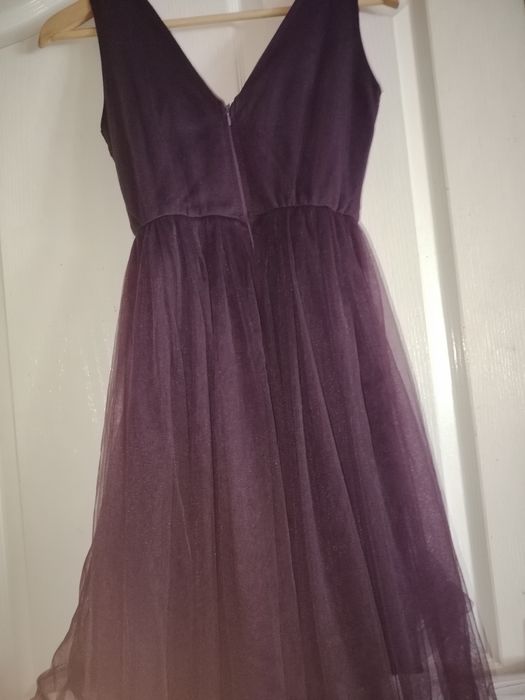 Rochie cu trenă purtata o singura data