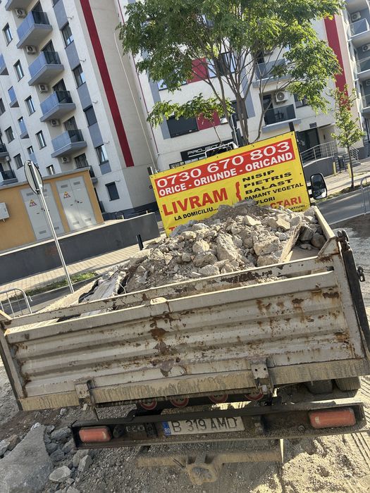 Transport moloz/demoari/excavari/gunoi/inchirez miniexcavator/bobcat