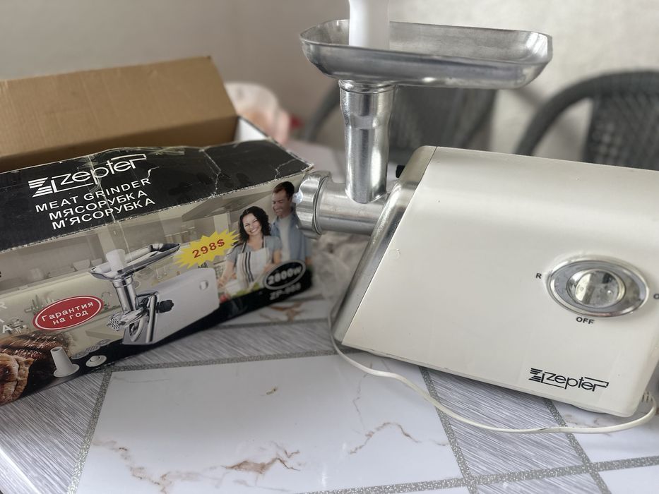 Мясорубка и блендр