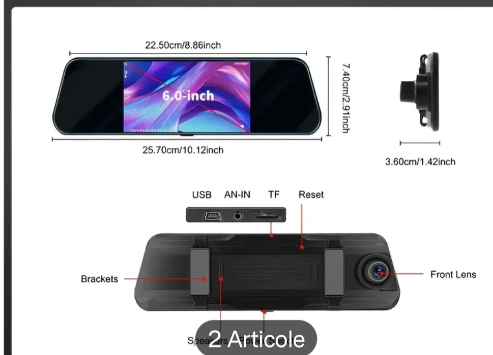 Camera auto + mașalier