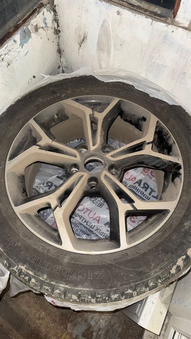 Зимняя Шипованная резина R17 с дисками