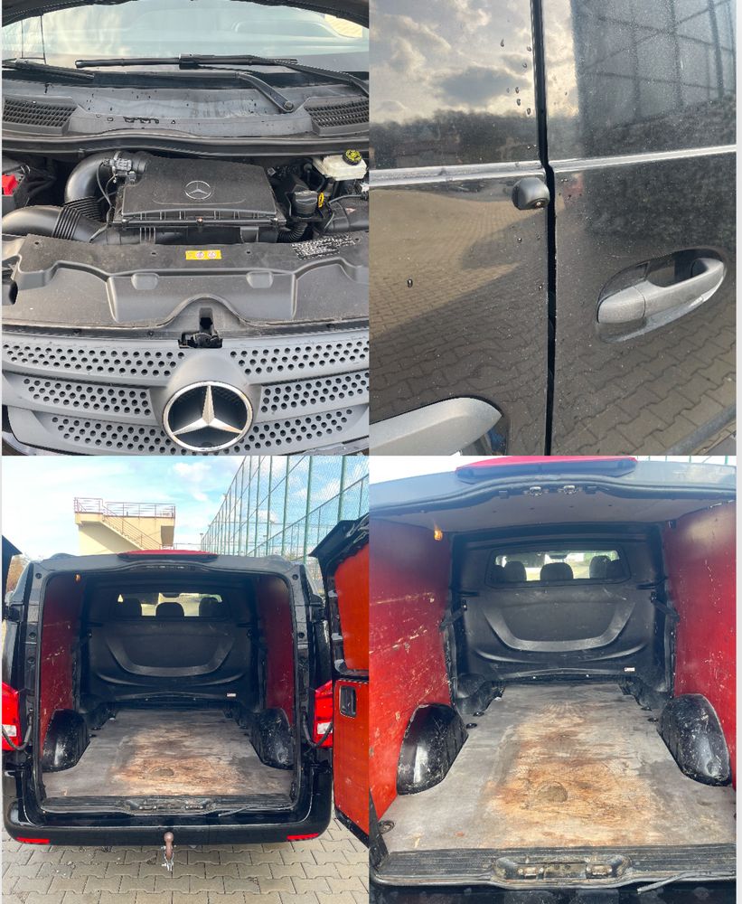 Mercedes benz Vito 114 cdi L3 - 5 locuri + marfa - motor 2.2 - 2016
