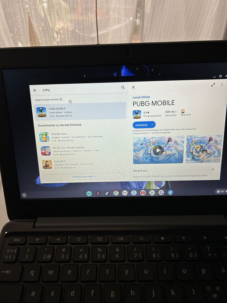 Laptop chromebook