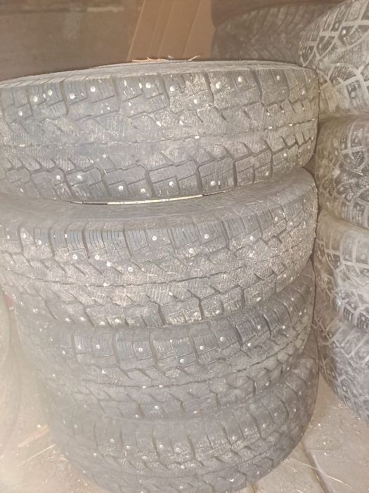 шины зимние  с дисками на газель 6 штук