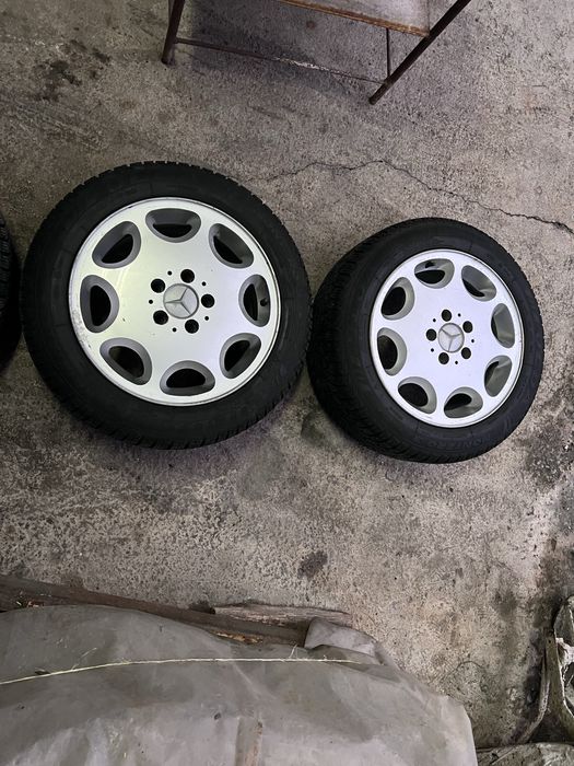 Джанти Мерцедес със зимни гуми 205 55 16 Fulda