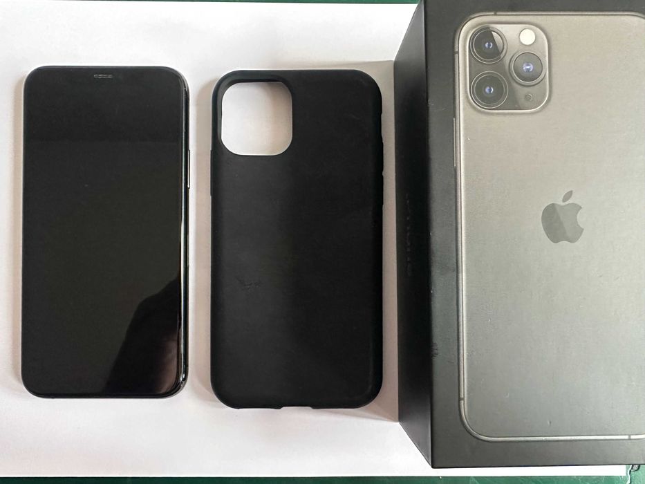 КАТО НОВ !! iPhone 11 Pro - ЧЕРЕН - 64GB - Отключен - 100% БАТЕРИЯ !!