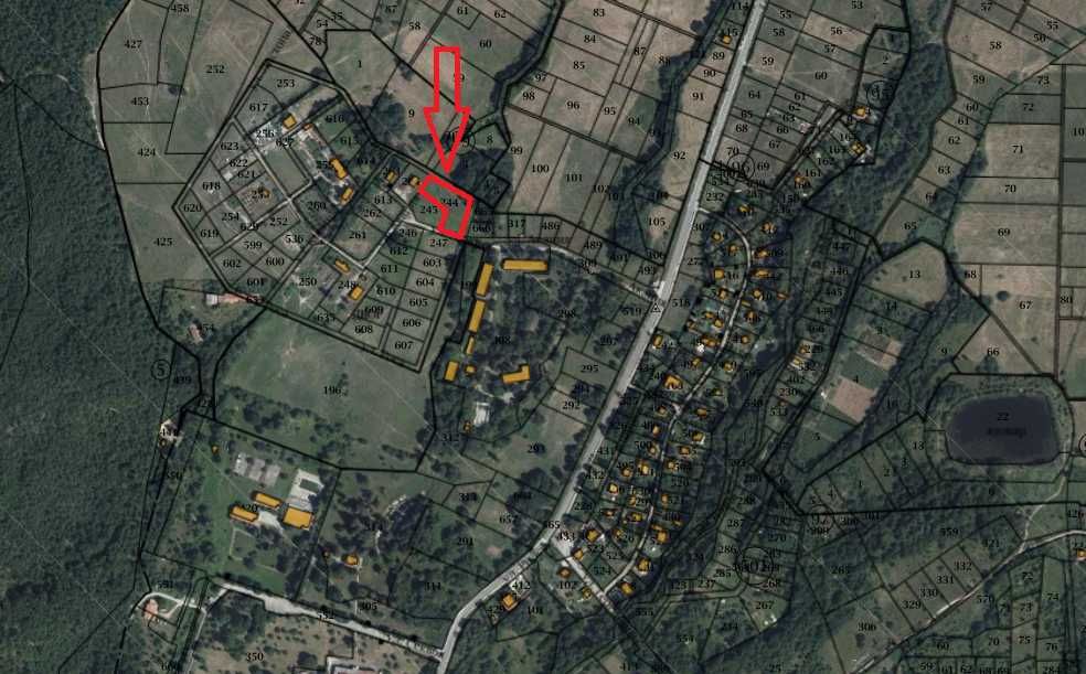 гр. Долна Баня, село Свети Спас. УПИ-2075 кв.м.