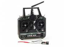 Telecomanda Turnigy T6A-V2 + Receptor , 2.4Ghz, 6 canale Navo Plantat