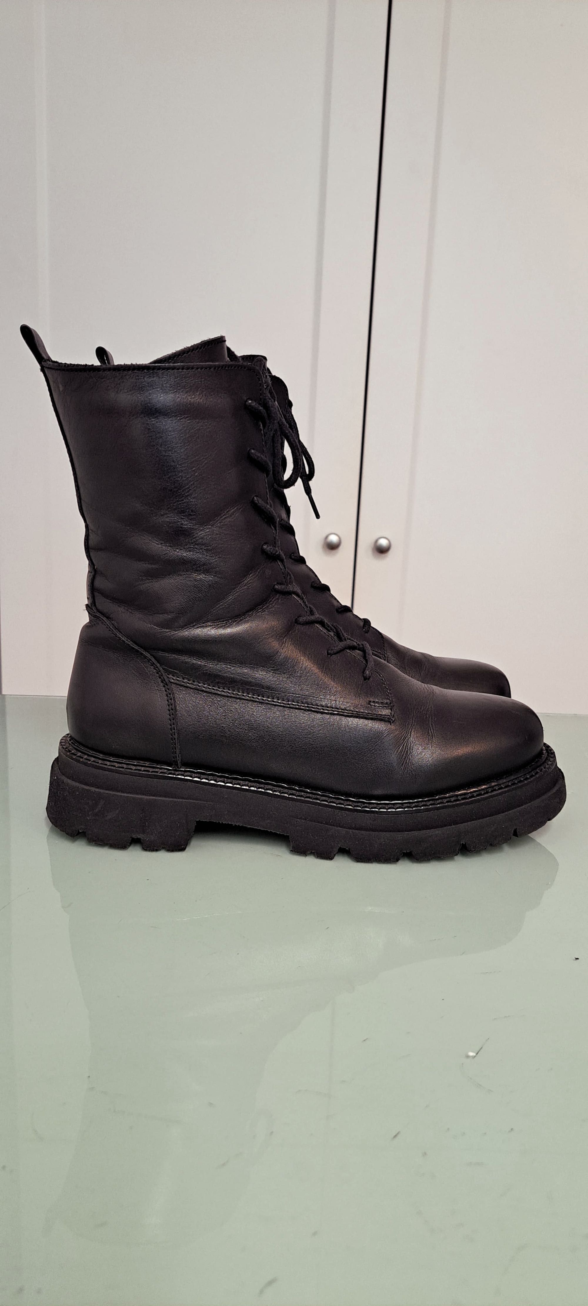 Trappers Badura 38, piele naturala, bocanci, ghete