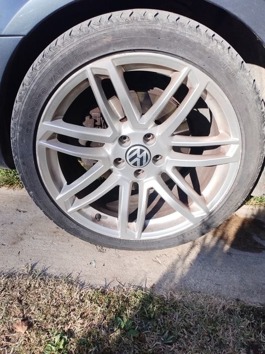 Jante aliaj vw skoda seat audi 5x112 anvelope 245 40 19 noi