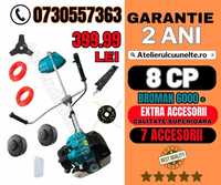 Motocoasa 8CP Broman Profesional 6000+, 7 accesorii incluse 6000W