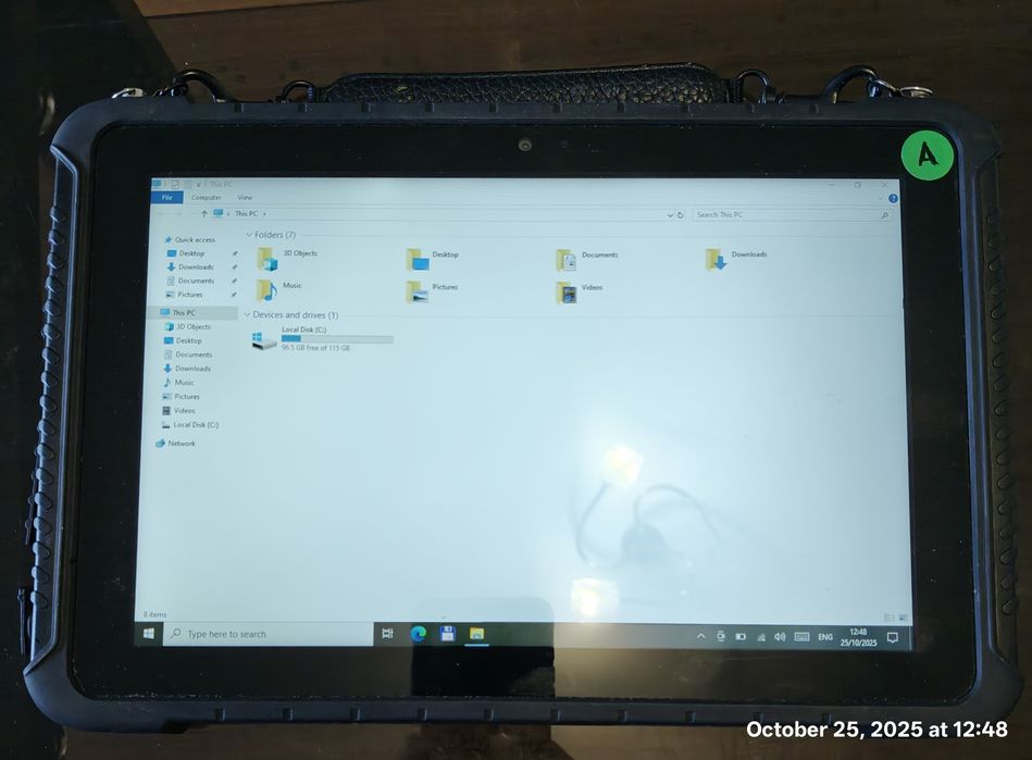 Tableta  Logic Instrument Fieldbook (Getac) pentru diagnoza auto