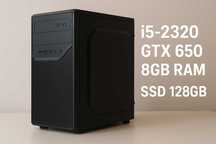 Компьютер i5-2320 / GTX 650 / 8GB / SSD 128GB — для учебы и игр