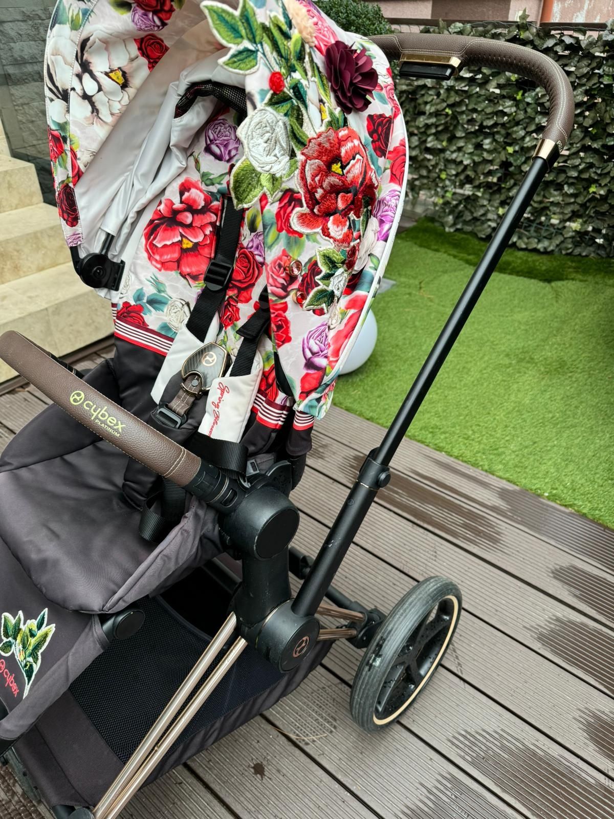 Carucior Cybex Priam 4 Spring Blossom Light