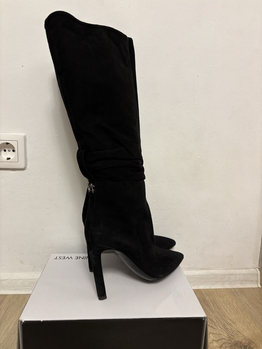 Cizme piele intoarsa Anna Cori , 38