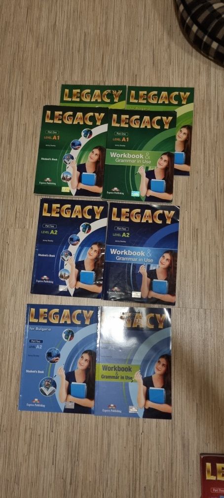 Legacy Английски от А1 ниво до В2.1