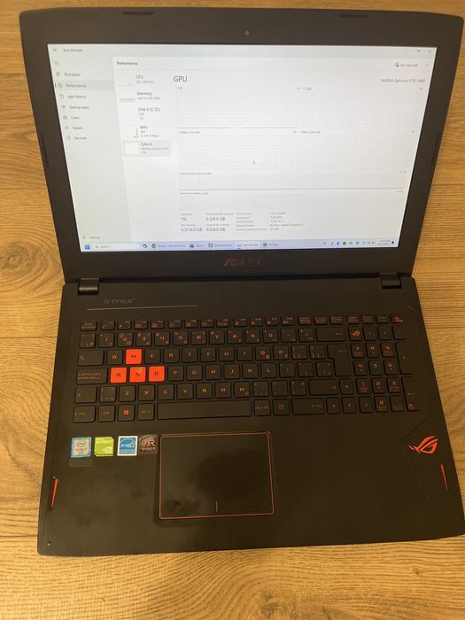 Laptop Gaming Asus ROG GL502VM , Video GTX 1060 6 GB