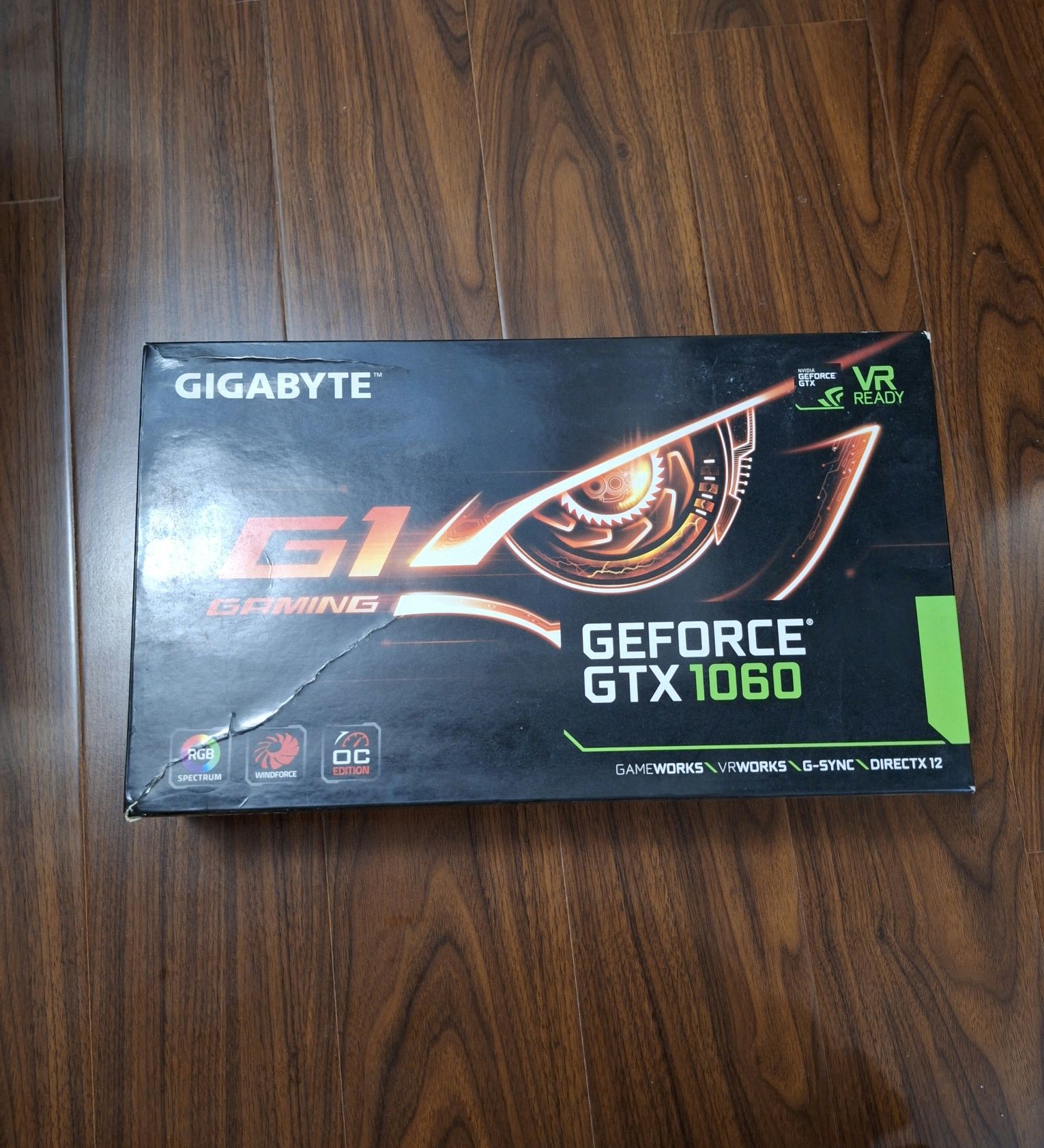 Видеокарта GTX 1060 3GB — отличное состояние, (имеется коробка)