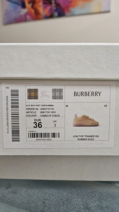 Burberry дамски кецове 2025г.