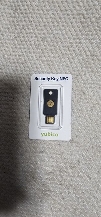 Security key yubico nfc