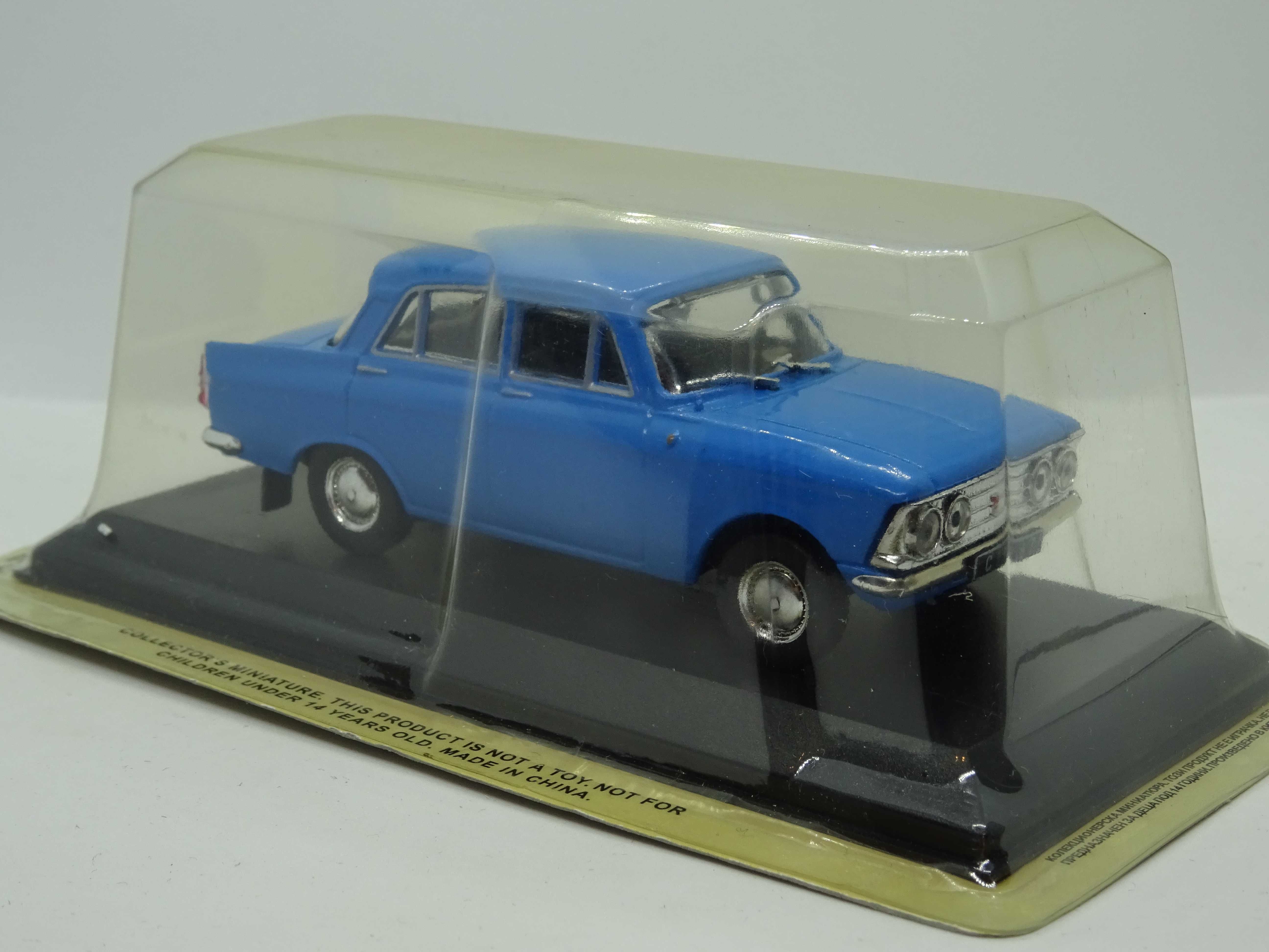 Macheta Moskvitch 408 Deagostini 1:43