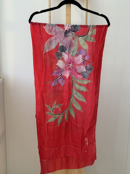 3 тънки шала тип връзка