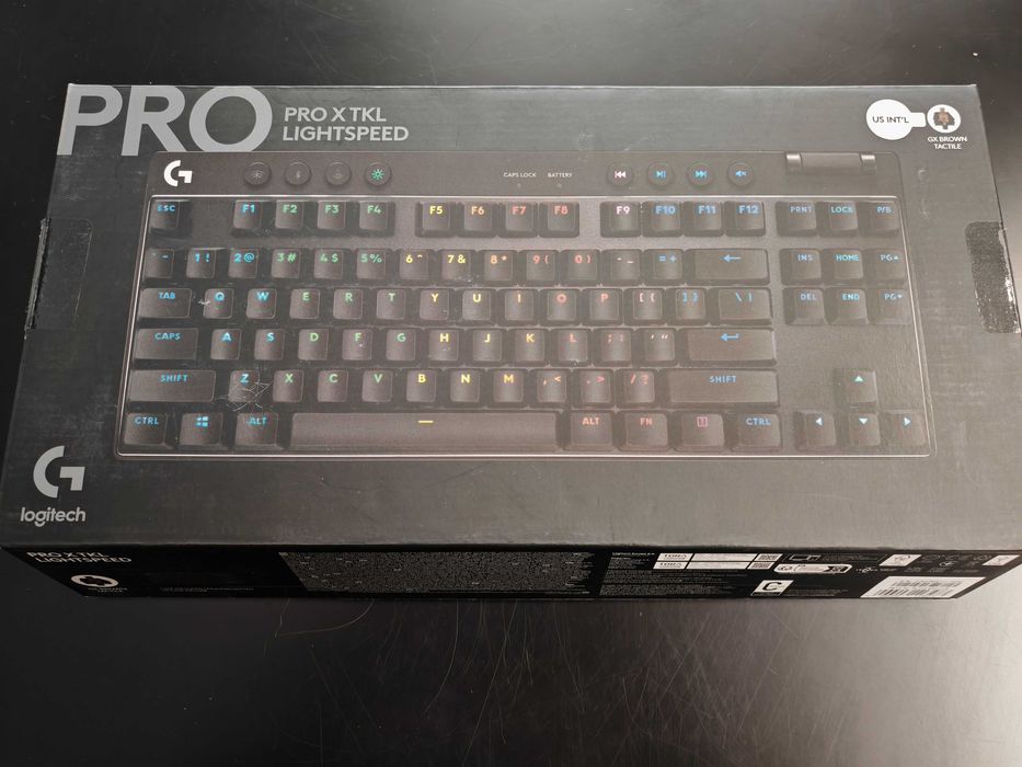 Геймърска клавиатура Logitech G PRO X TKL LIGHTSPEED