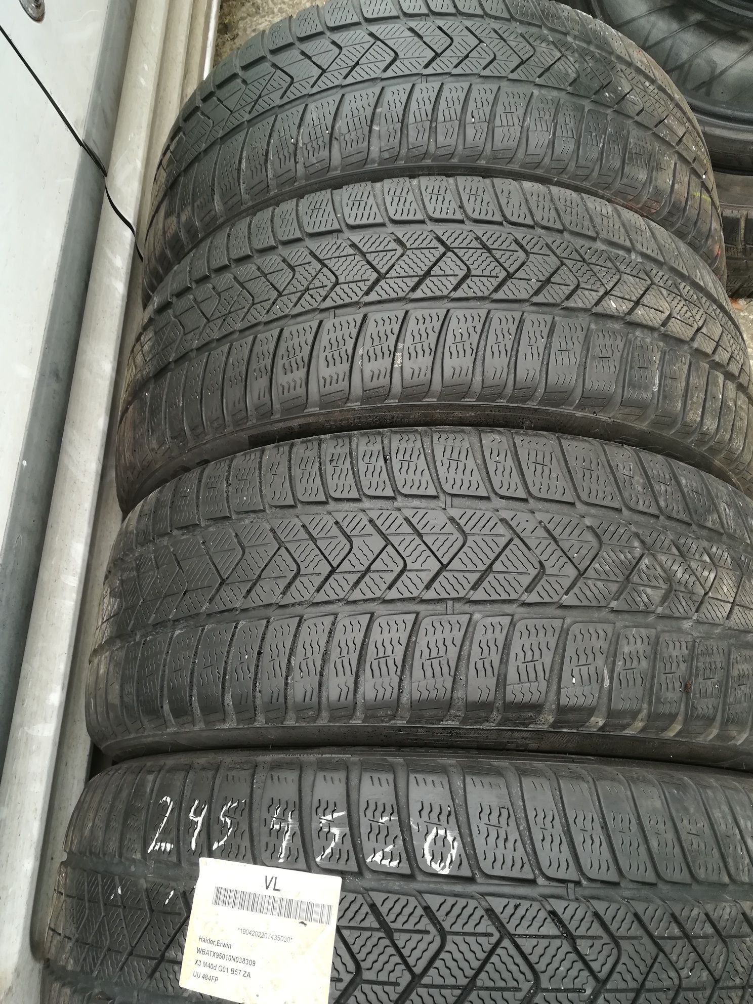 Pirelli Sottozero 3 4бр.245/45/20 дот3119 RSC