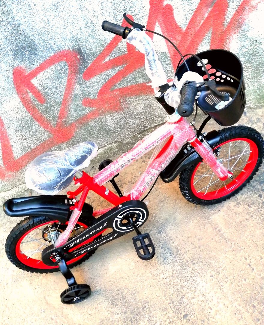 Bicicleta copii/roți 14/vârsta 3-7 ani/70-105 cm