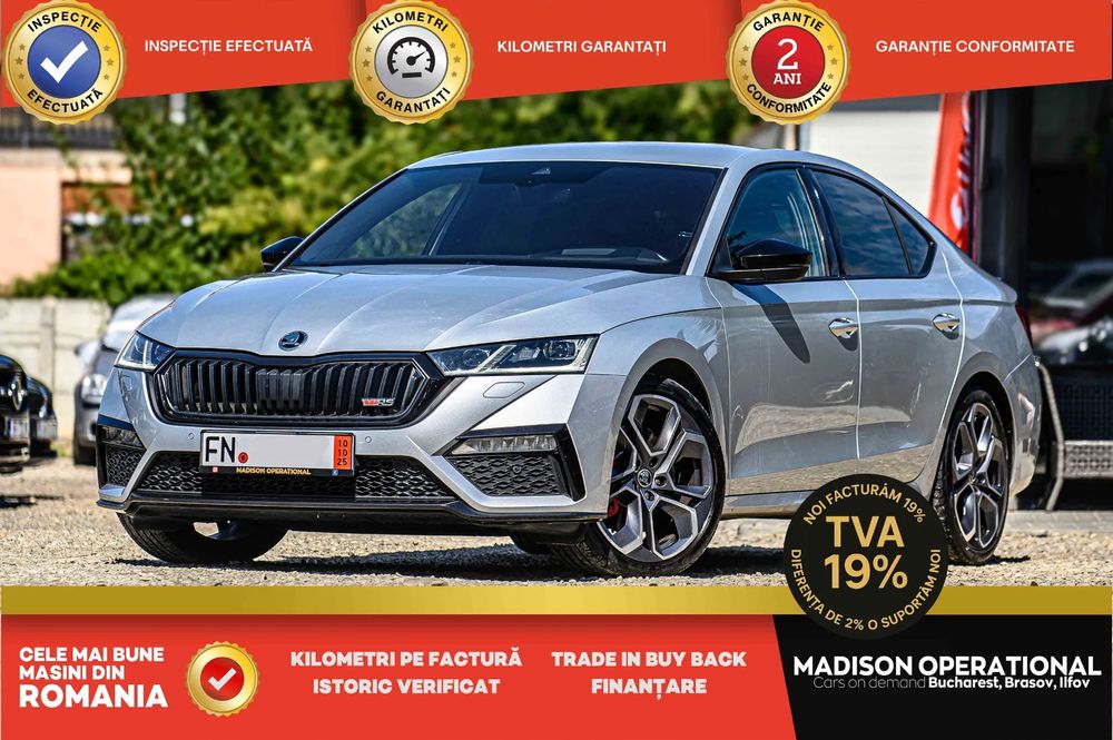 Skoda Octavia VRS 245Cp keyless bord digital Scaune recaro