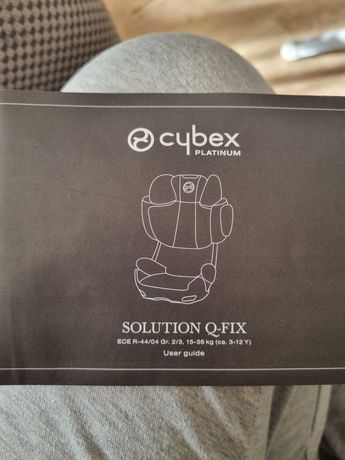 Детское автокресло Cybex Solution Q-fix PLUS