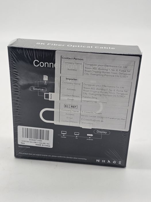 Cablu HDMI Optic, 48Gbps, 8K 60Hz, Active Optical (AOC), V2.1, manson