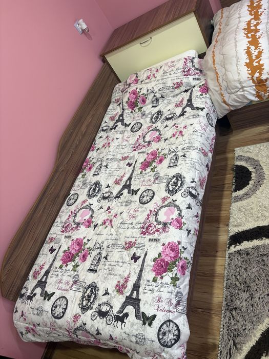 Спален комплект – гардероб, две легла с ракла и скрин