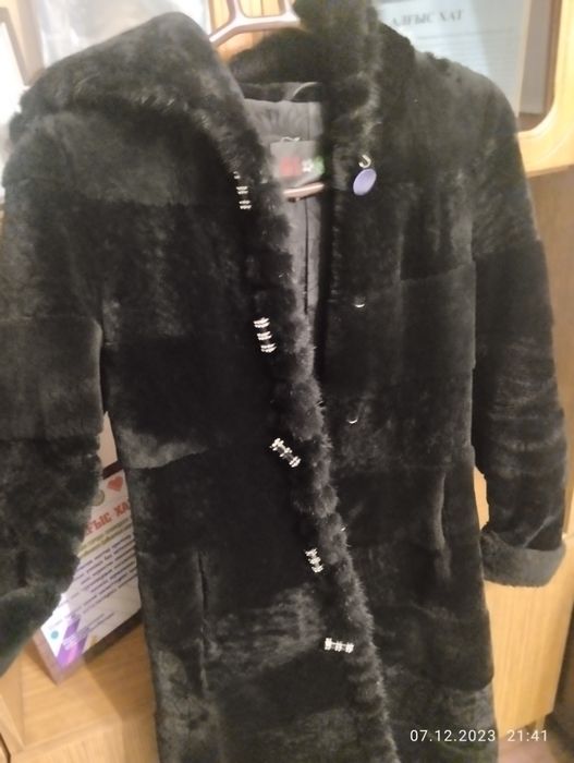 Шуба мутоновая,Б/У В хорошем состоянии