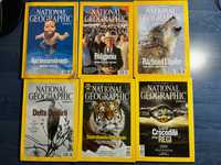 Lot 6 reviste national geographic nat geo 2009-2010 stare foarte buna