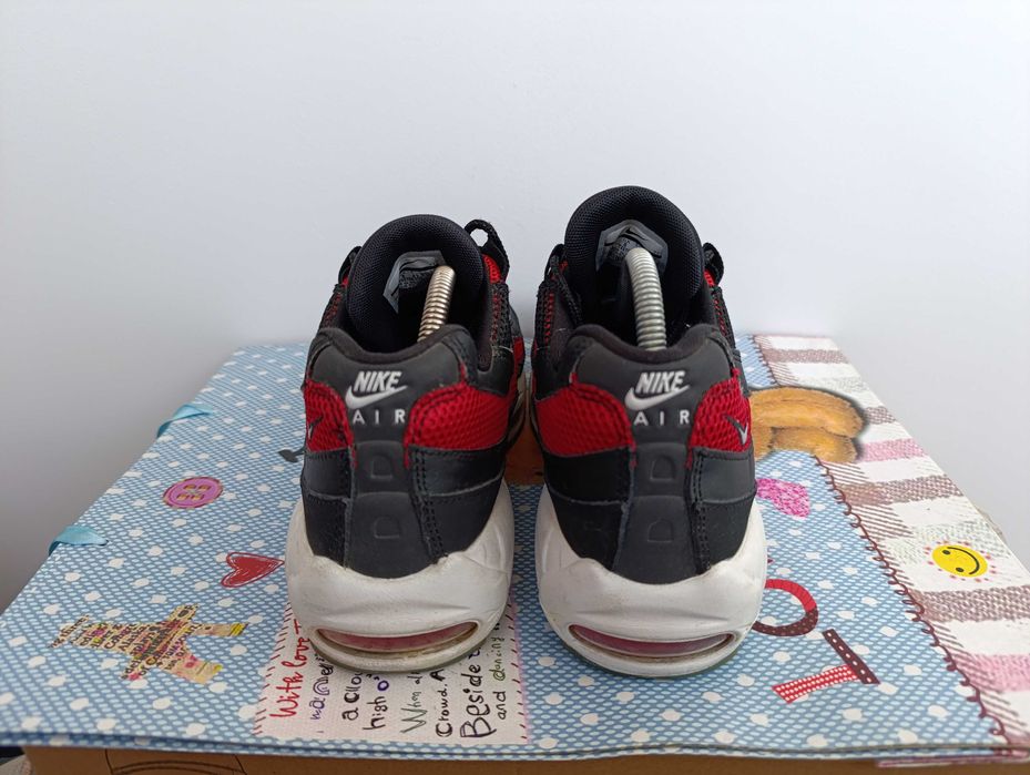 Nike Air Max 95 Essential Red Black Bred''оригинални мъжки 42.5 номер