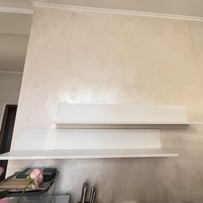 Полки настенные белые