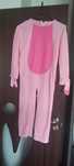 Costum de porc roz