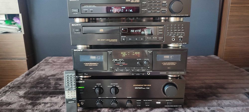 SONY Sistem Audio (Amp+Cdp+Tcr+Tuner)