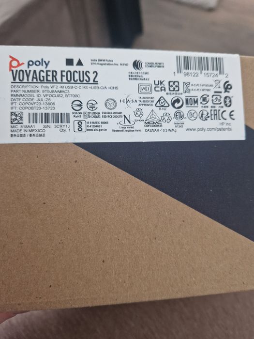 Casti poly voyager focus 2