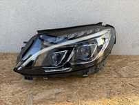 Far stanga Mercedes C Class W205 Full LED ILS 2 lupe Original Europa